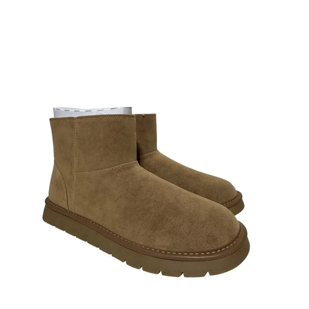 Universal Thread May Ankle Boots Memory Foam Color Tan size 11 NWT